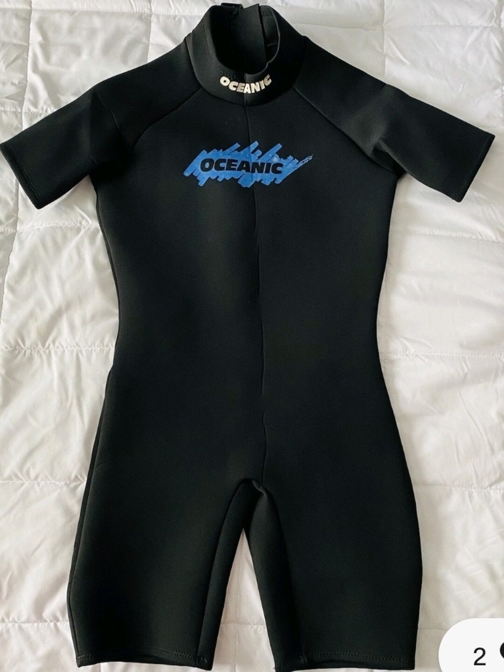 Oceanic Shorty Men’s  Wetsuit Large  black/blue